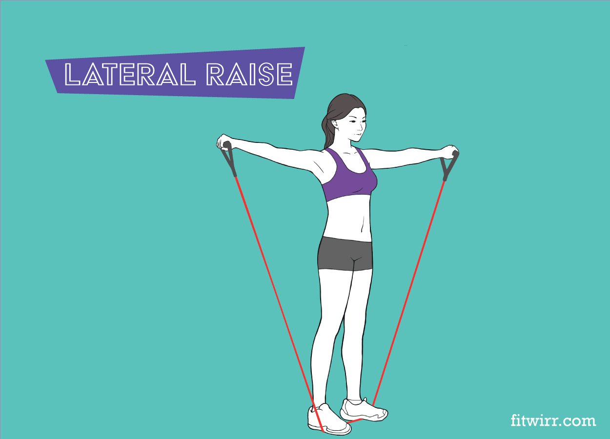 Band Lateral Raises