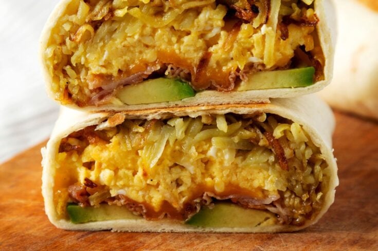 Breakfast burrito recipe