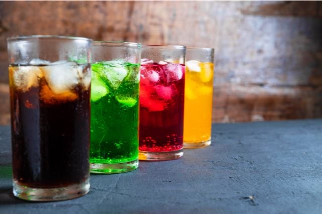 Soda and fizzy drinks