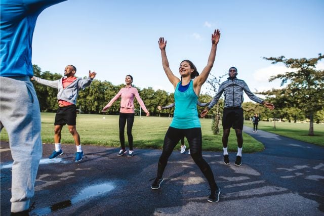 5 Proven Steps for a Healthier You jumping jacks