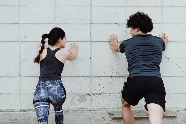 6 Wall Exercises That Work Wall Push-Ups
