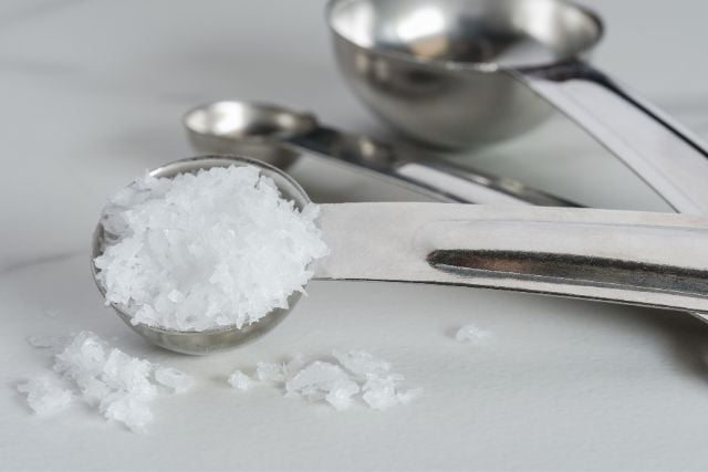 teaspoon of salt