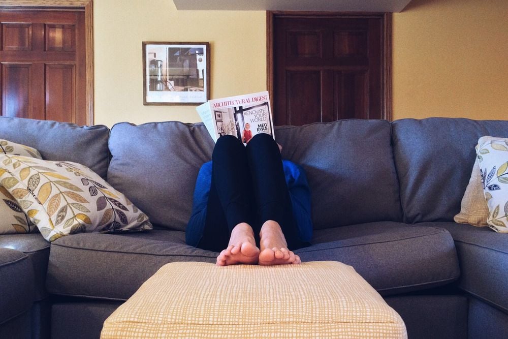 Put Your Feet on a Footstool